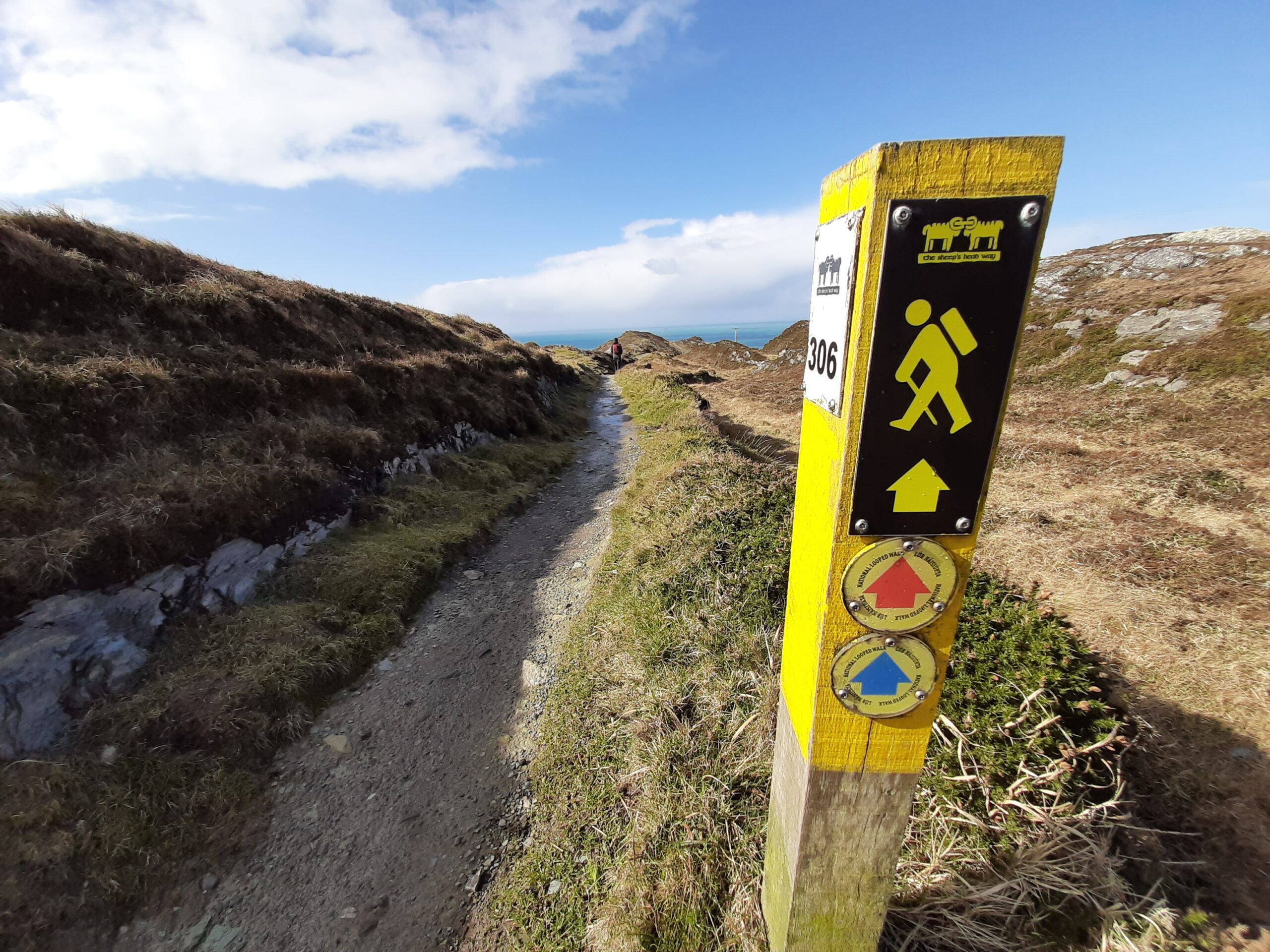 The trails on the Sheep's Head Peninsula are well signposted.